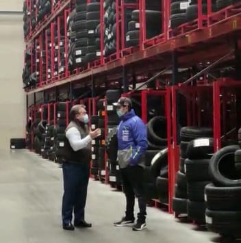 Regreso Santolino Dakar 22 en Grupo Andrés